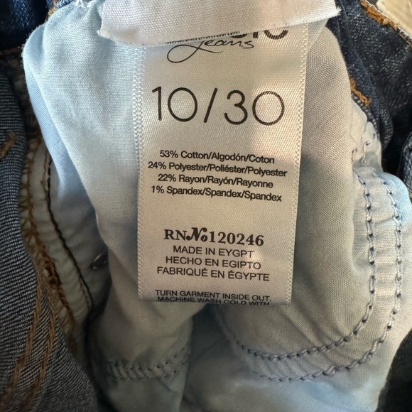 Kensie Jeans High rise cropped jeans - Picture 6 of 11